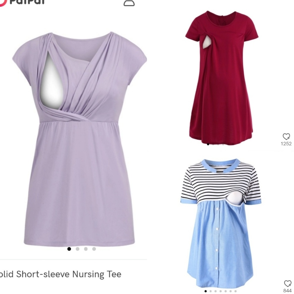Bundle (3) NWT patpat nursing tops/dresses